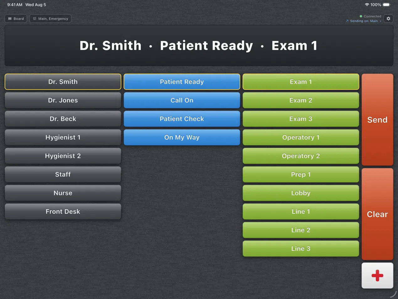 iPad app screenshot